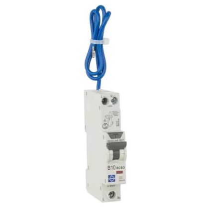 Lewden 10 Amp Type B Single Pole RCBO B10 30mA 6kA RCBO-B10/30/SPA