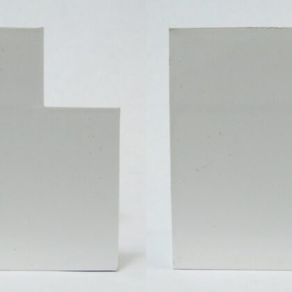 Electrical Mini Cable Trunking External Angle 38x38mm Mita MEA5W x2
