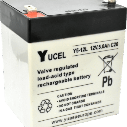 Valve Regulated Acid Battery 12V 5Ah Yuasa Yucel Y5-12L
