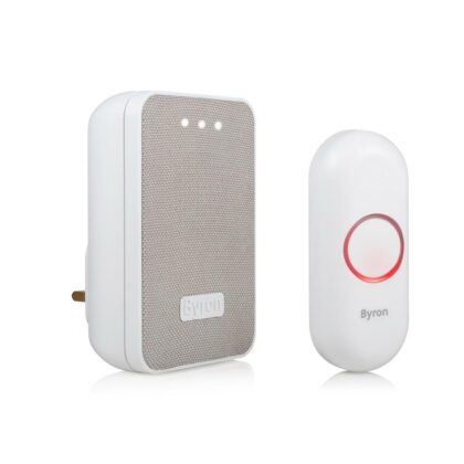 Plug In Wireless Doorbell Set Byron DBY-22322UK