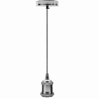 TCP HOME DECORATIVE PENDANT CHROME FINISH. TCAPENDANTCHRLPO661P