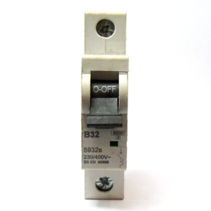 MK Sentry 32A Type B Single Pole MCB B32 5932s