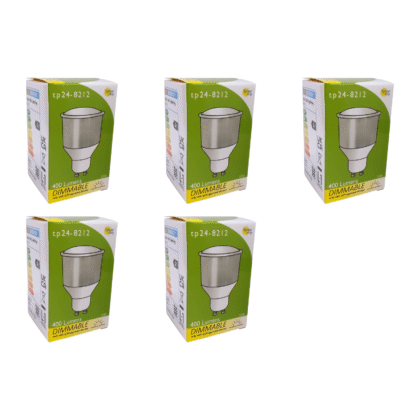 TP24 LED Dim Long Neck Reflector Light Bulb 3.5W GU10 L1 Warm White 8212 x5