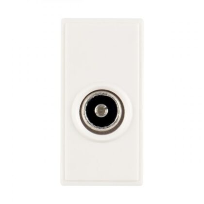 Arlec Screened Female TV Euro Data Grid Module White 7823GB