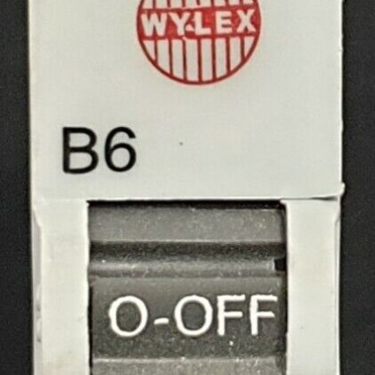 Wylex NSB Type B Single Pole MCB 6A 240V NSB06