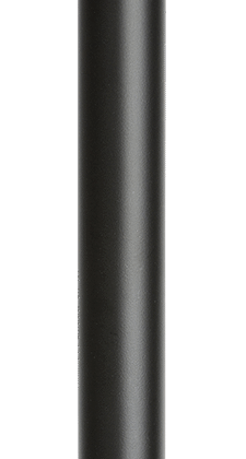 Outdoor Garden Bollard Spike Stake 87x400mm Stainless Steel Knightsbridge