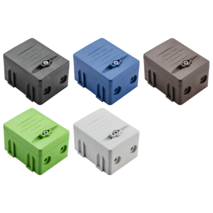 100A 5 Way Single Pole Connector Block Live Neutral Earth