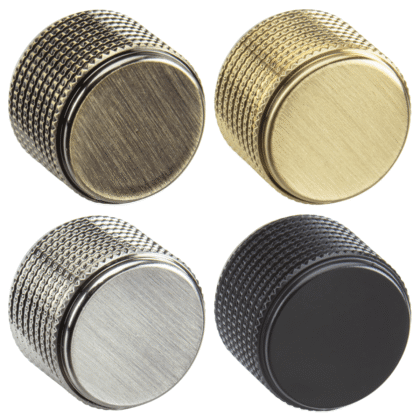 Decorative Knurled Solid Metal Dimmer Switch Replacement Knob Cap