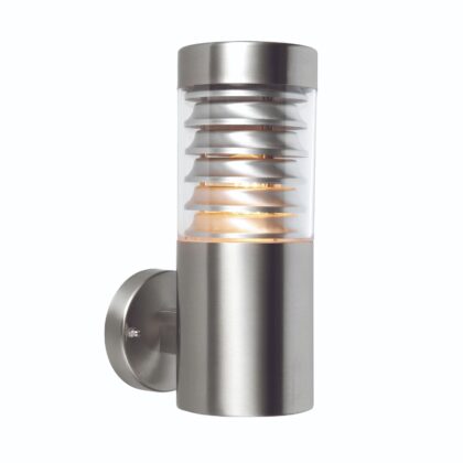 Modern Outdoor Marine Grade Wall Light 60W E27 Stainless Steel Saxby Equinox
