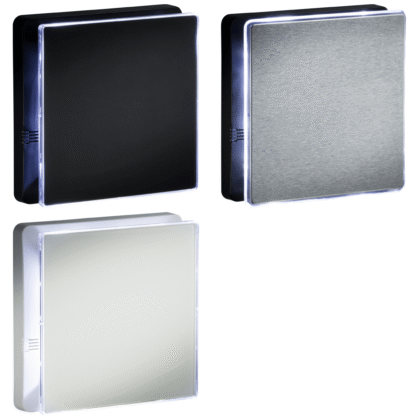100mm 4" LED Backlit Extractor Fan with Overrun Timer Knightsbridge