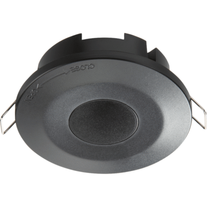 IP20 360° 2 in 1 mm Wave Occupancy Sensor - Surface or Recess Mounting - Black
