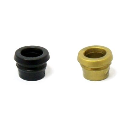 Nylon Cable Grommets Table Lamp Base 9mm Black or Gold