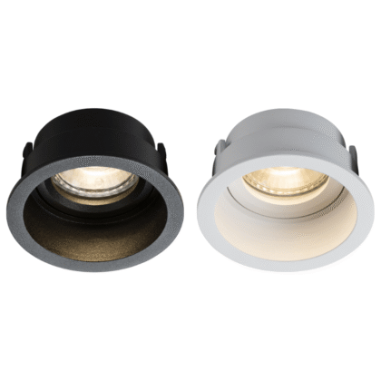 Fixed Square Anti Glare Recessed Architectural Downlight 10W GU10 Knightsbridge