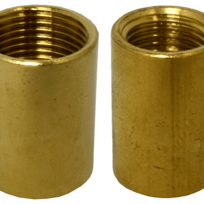 Brass Allthread Coupler M10 10mm or 1/2" Inch 26tpi x2