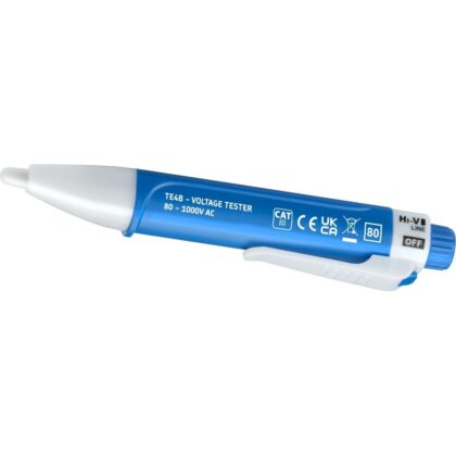 Voltage Tester Pen Non Contact Electric Alert Detector Knightsbridge - TE4B