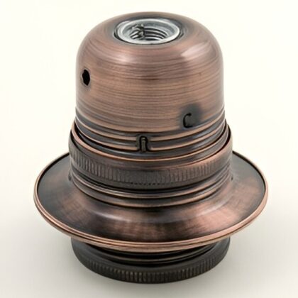 E27 ES Industrial Retro Vintage Style Lamp Light Bulb Holder Antique Copper