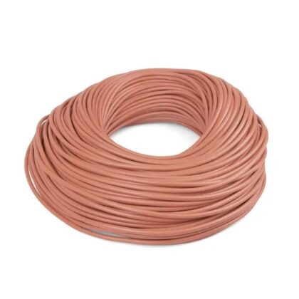 Greenbrook BNS3 PVC Electrical Sleeving Brown Live 3mm 100 metre hank