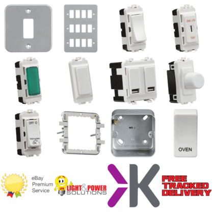 Metal Clad Grid Switches Modules Plates and Boxes Knightsbridge