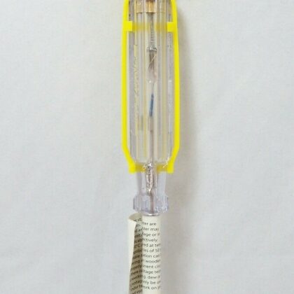 Neon Mains Voltage Tester Slotted Screwdriver 4mm Lyvia 2611