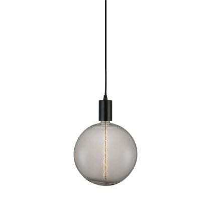 LED Clear Glass Spiral Filament Globe Light Bulb 8W E27 Warm White 2200K