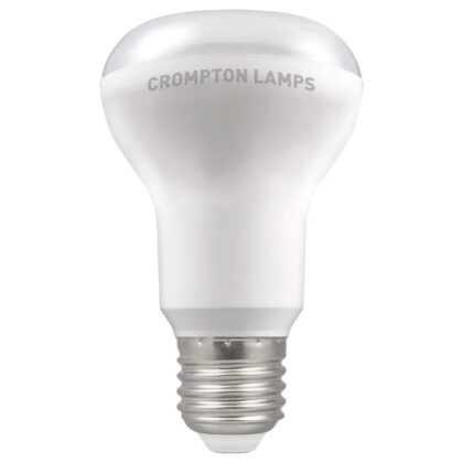LED Reflector Spot Light Bulb 8.5W E27 R63 Warm White Crompton 12721