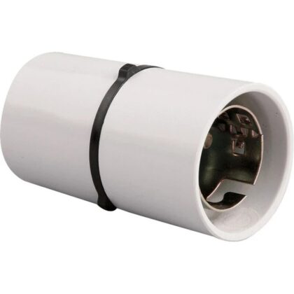 Lamp Holder Short Skirt BC 100W with Flex Grip  NL8716