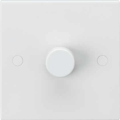 Single 1 Gang 2 Way 5-150W LED Intelligent Dimmer Switch White Knightsbridge