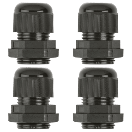 M20 20mm Cable Gland Waterproof IP66 Knightsbridge JB006 Pack of 4