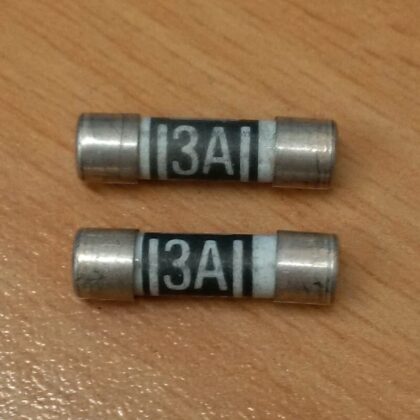 3 Amp Dimmer Switch Clock Fuse BS646 Pack of 2