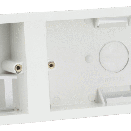 3 x 35mm Single and Double Gang Dry Lining Back Box Knightsbridge SN8335D