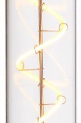END107971 Spiral Tubular E27 Filament 4W ES E27 2200K Dimmable warm White