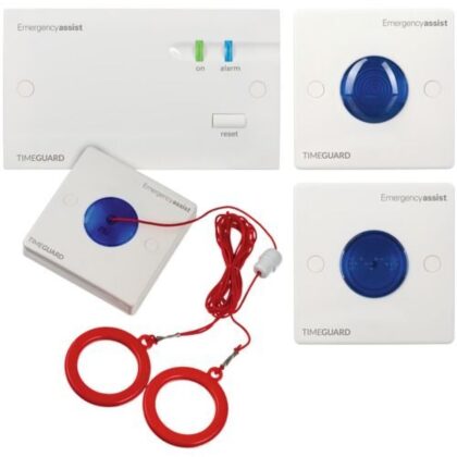 Accessible Disabled Toilet Alarm Pull Cord Kit Timeguard EASZKN