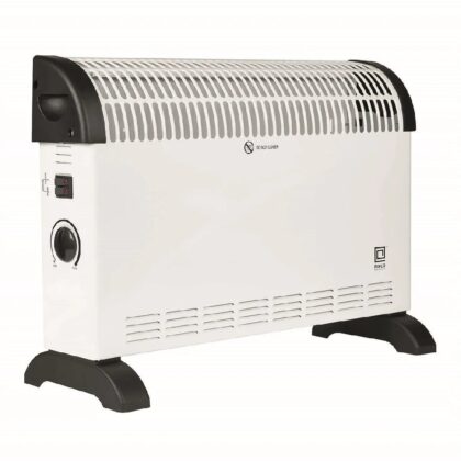 2kW Convector Heater with Adjustable Thermostat 3 Setting PIFCO