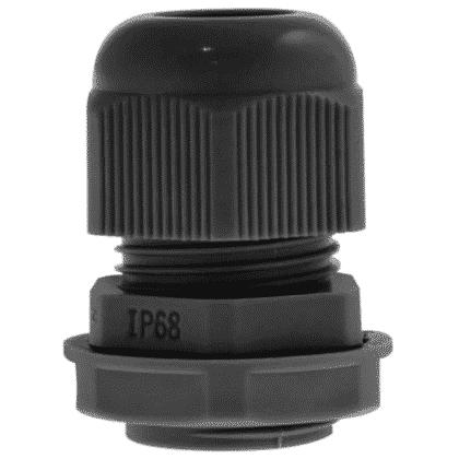 32mm Cable Compression Stuffing Gland M32 Waterproof IP68 Unicrimp QCGM32BLK