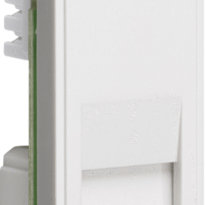 Secondary Slave Telephone Euro Data Grid Module Outlet White NLMODTELS