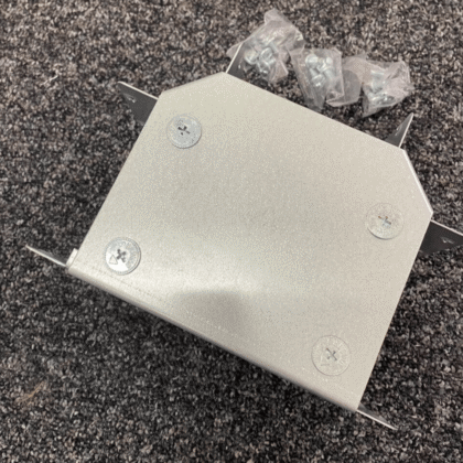 Unistr RU44GTT Tee 1C Top Lid 100x100mm