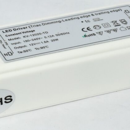 LED 12V Constant Voltage Driver Triac Dimming Leading Edge 20W