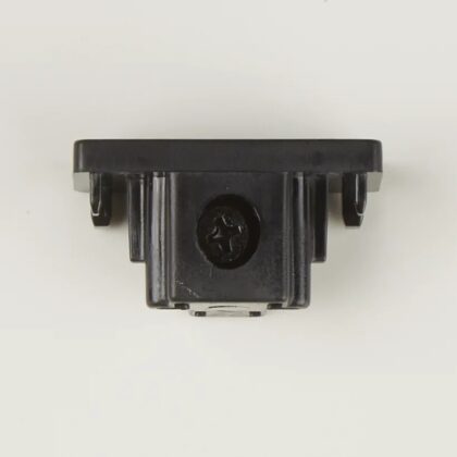 Project Collection Ceiling Track Light End Cap Black TR-EC-B
