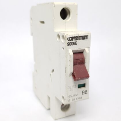Contactum 6A Type B Single Pole MCB B6 9006B