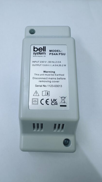 Bell System PS4 Regulated Power Supply Unit 12 V DC for Video Intercom ...