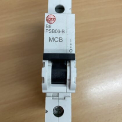 WYLEX 6 AMP CURVE B 10kA MCB CIRCUIT BREAKER PSB06-B