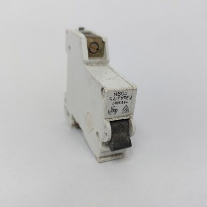 Wylex 5A Type 2 Single Pole MCB HB05