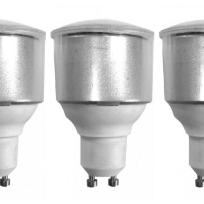 TP24 8722 LED Lamp 3.5w  NEW (Replaces 2886) Long neck GU10 LED Bulb x 3