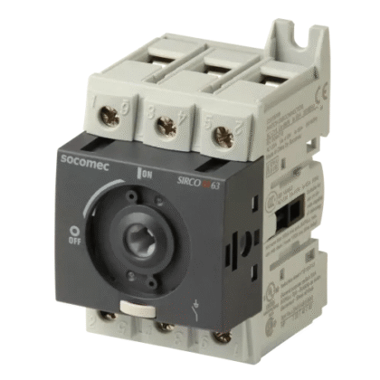 Socomec Sirco M2 63 Amp 3 Pole Load Break Switch 22003006