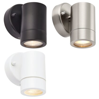 Outdoor Modern Single Wall Light 7W GU10 Saxby Palin