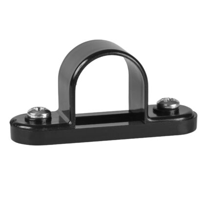 20mm Spacer Bar Saddle For Electric Cable Conduit Black PVC