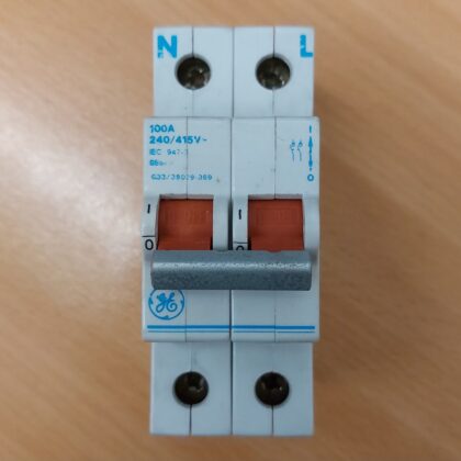 General Electric (GE) 100A Mains Switch Disconnector