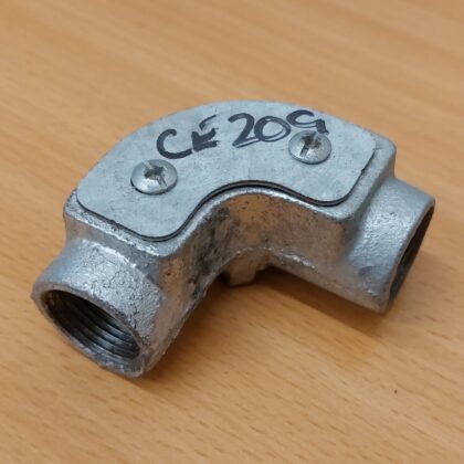 20mm Galvanised Conduit Elbow