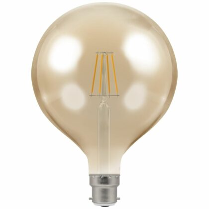 LED Vintage Industrial Filament Globe Light Bulb 7.5W B22 BC G125 Warm White