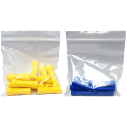 Fully Insulated Butt Crimp Connector Splice Blue or Yellow Pack of 10